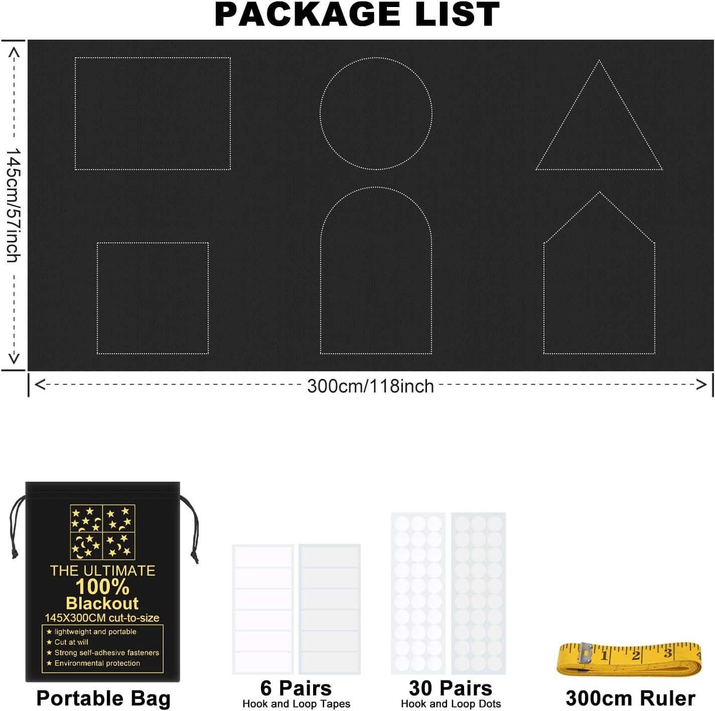 Portable Blackout Blinds – Quick Fit & Solid Measure