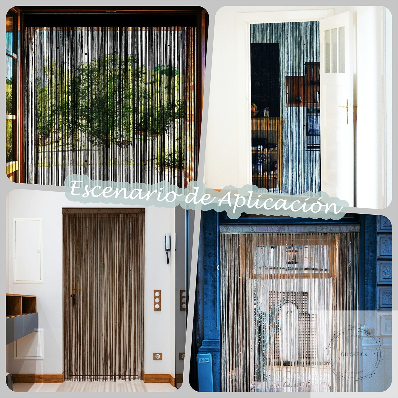 Beaded Curtain Door String Curtains for Doorways Tassels Beads Hanging Fringe Hi
