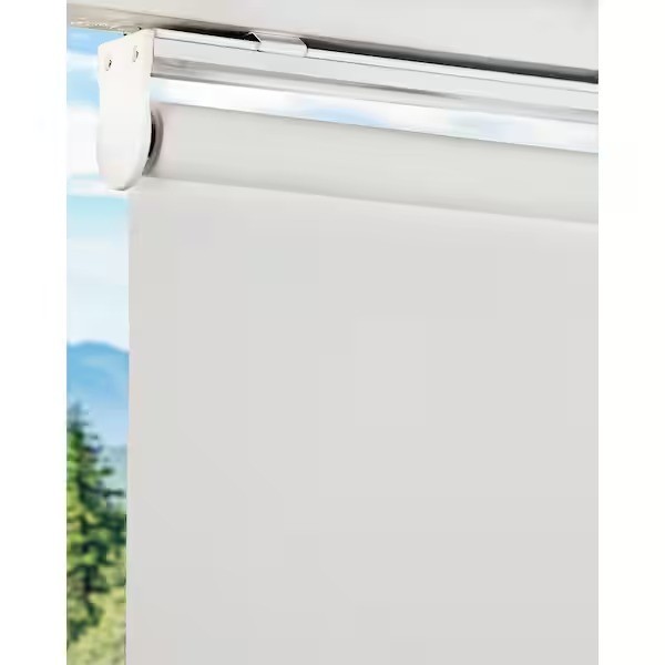 CHICOLOGY 34″x72″ Blackout Roller Shade Cordless Window Blind White Room Privacy