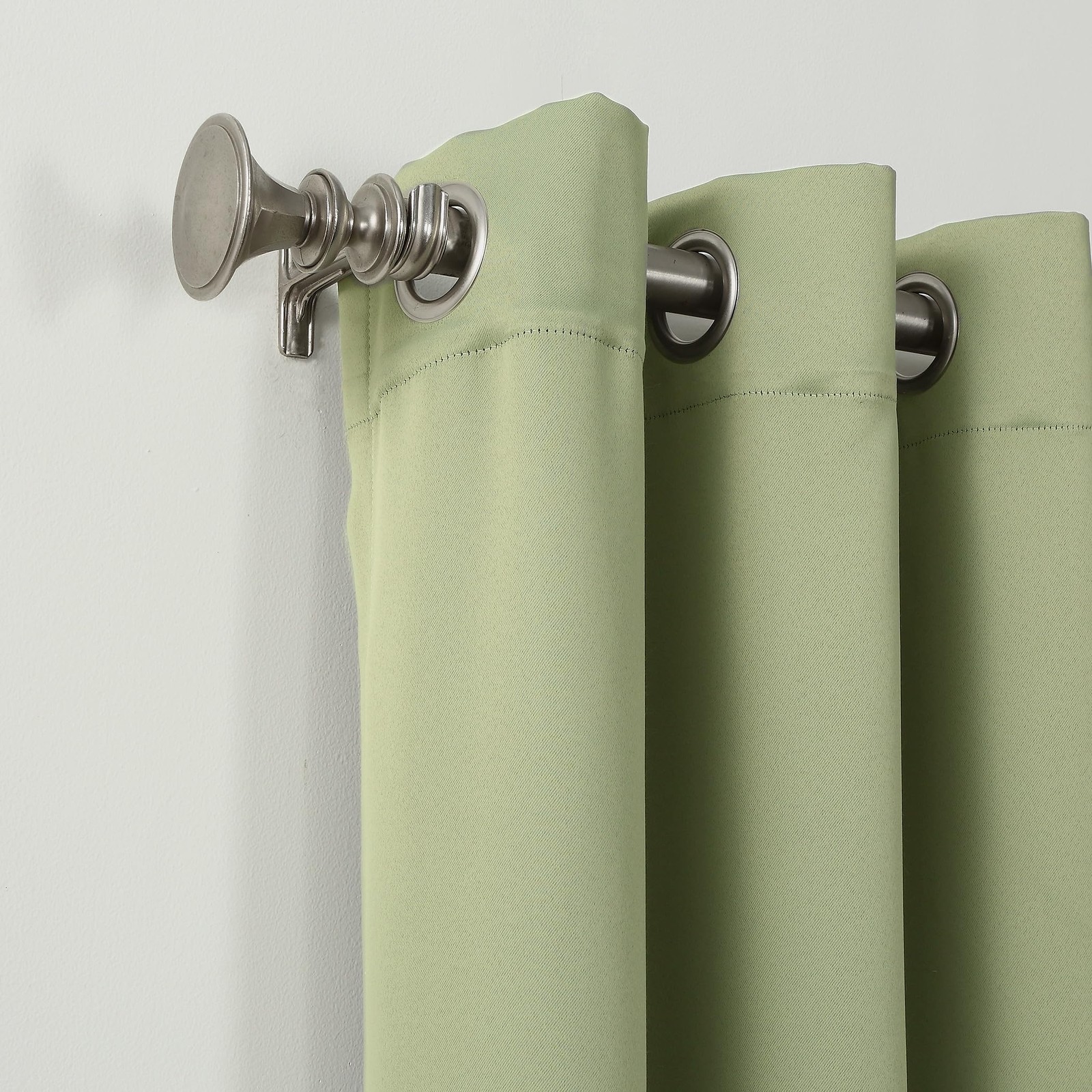Energy Saving Blackout Grommet Curtain Panel 40″ x 95″ Sage Green