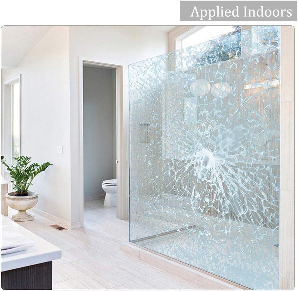 4mil 17.7in x6.5ft Clear Security Window Film 17.7inch x 6.5Feet,