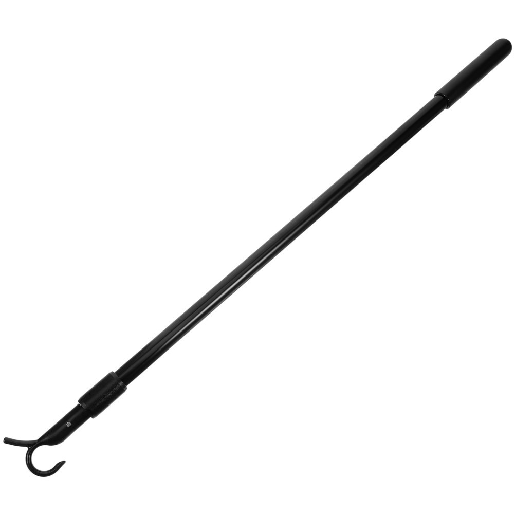 Adjustable Black Aluminum Blind Tilt Wand Rod for Vertical Window Curtains