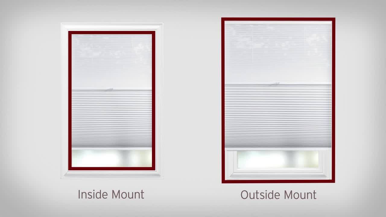 Custom Cut Snow Drift/Shadow White Cordless Day and Night Cellular Shade
