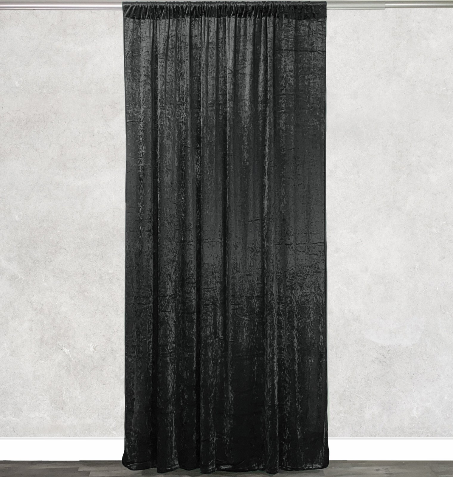YCC Linens – Velvet Drape with 4 Inch Pocket (1 Panel)