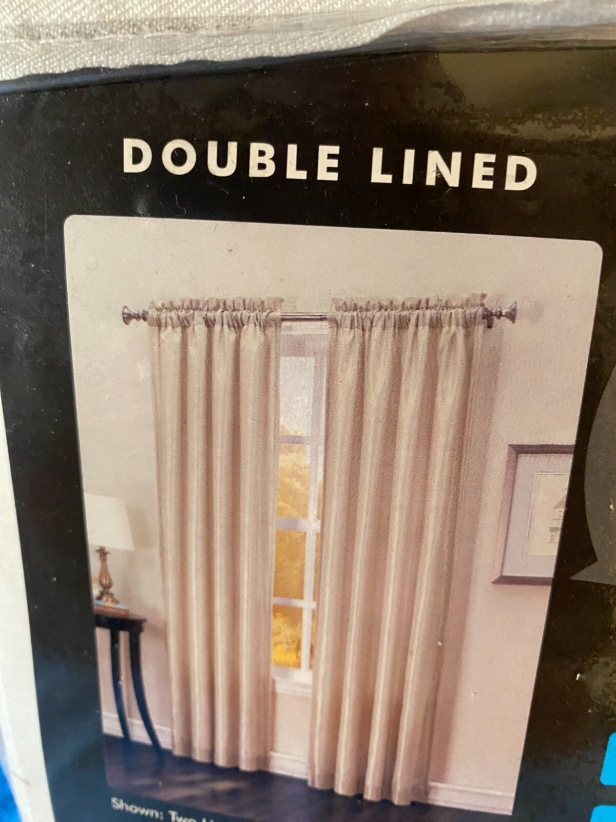 Smart Style Energy Save Blackout Curtain 1 Lined Panel 84 Inches Color Off White