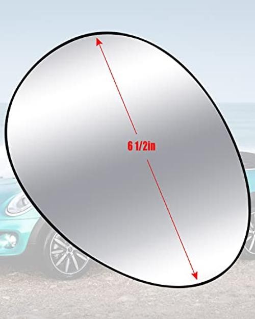 Driver Left Side Mirror Heated Glass Fit for Mini Driver Left Side Mirror Glass