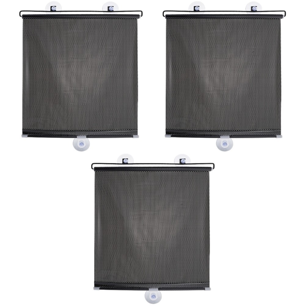 3 Sets Suction Cup Sun Shade Shades Curtain Balcony Sunshade Temporary Window
