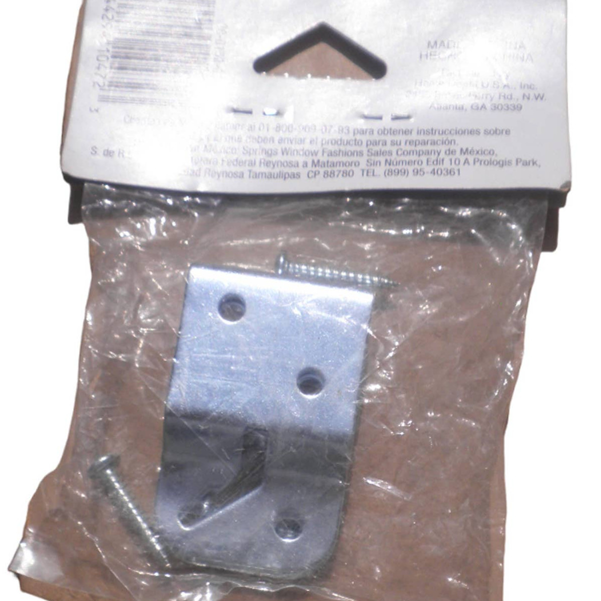 3 Packages- Bali 2 in. Steel Universal Roller Shade Brackets (3-Packs)