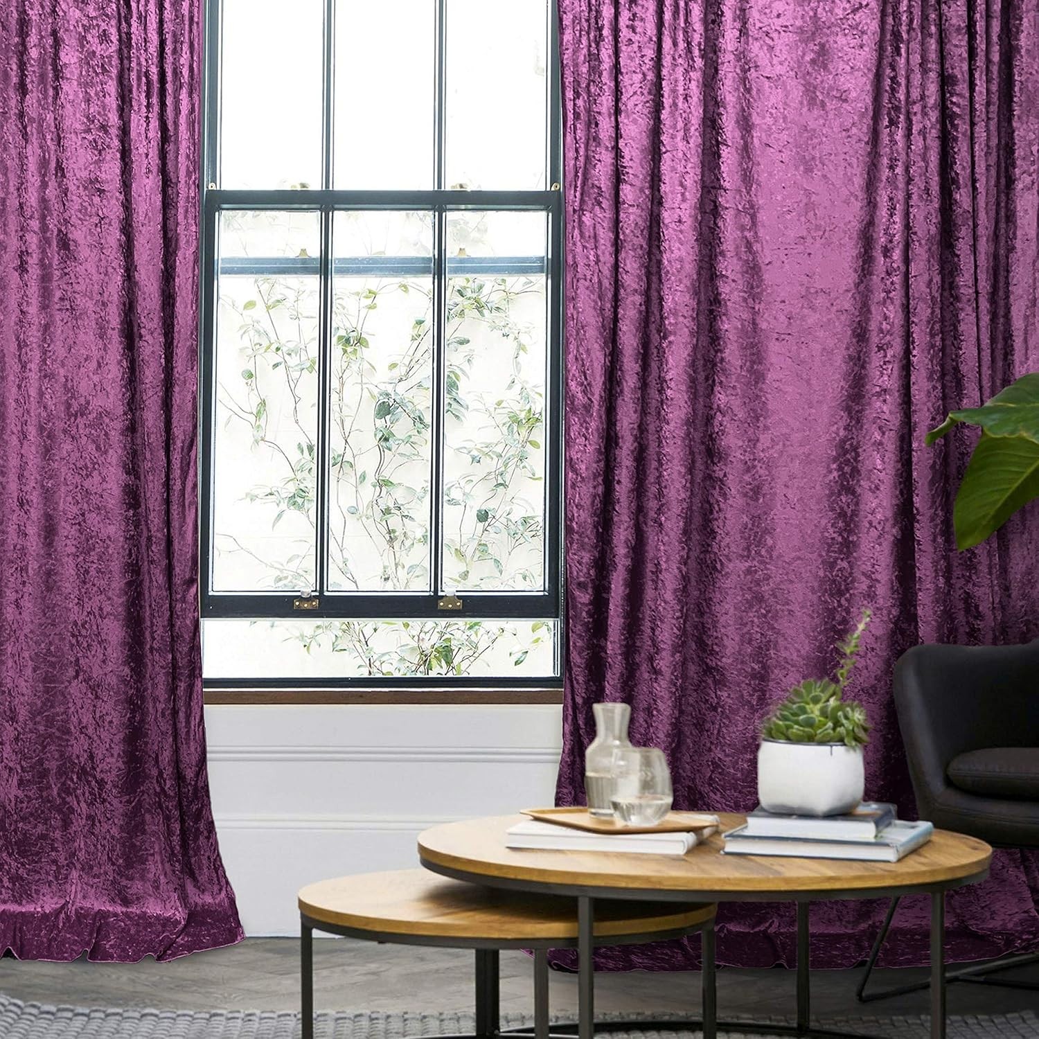 Lush Velvet Backdrop Curtain Drape Panel 5′ x 10′ Event Decor, Weddings – 1 Set
