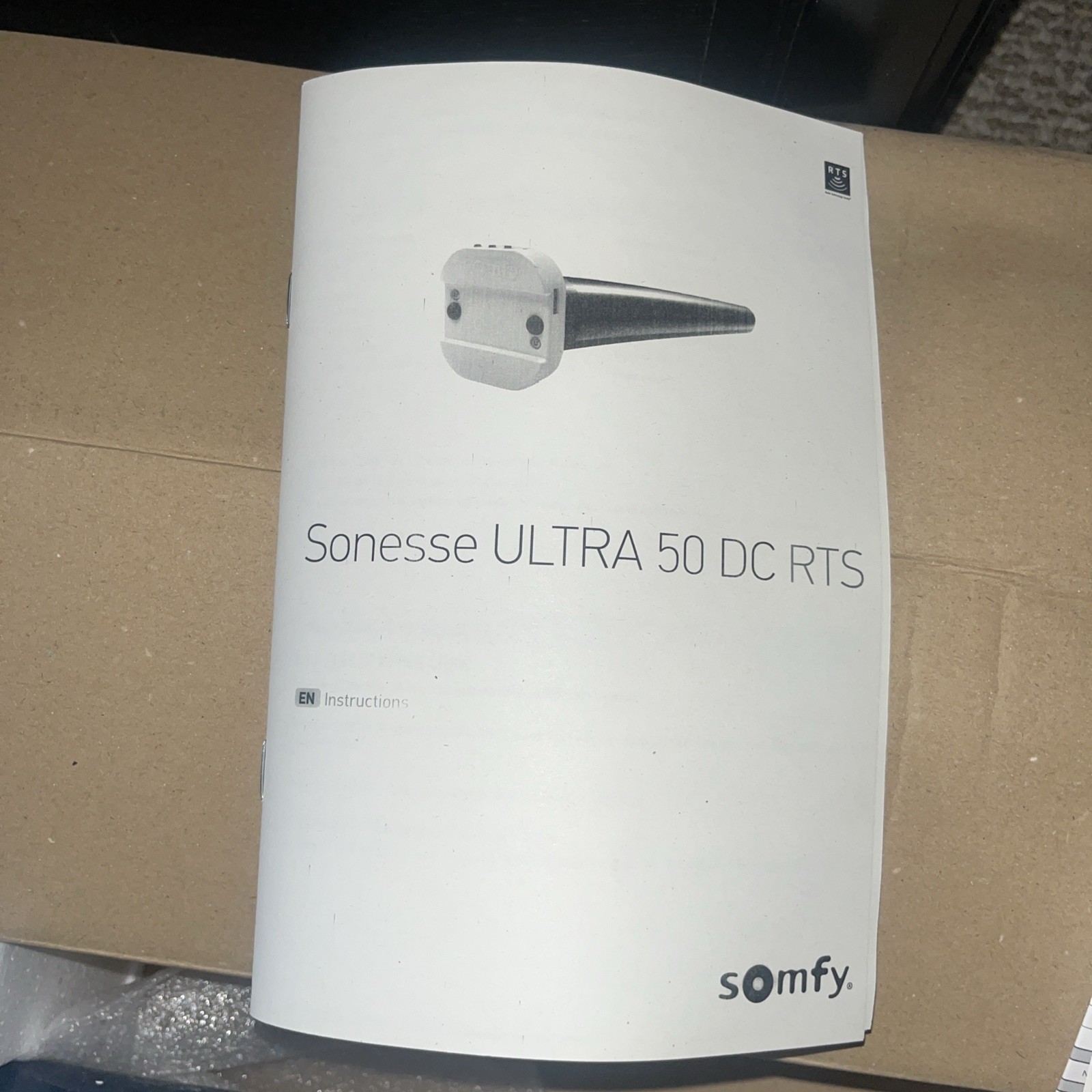 somfy 504A8 sonesse ultra dc rts 425 1134023b Motor Roller Shade G2U