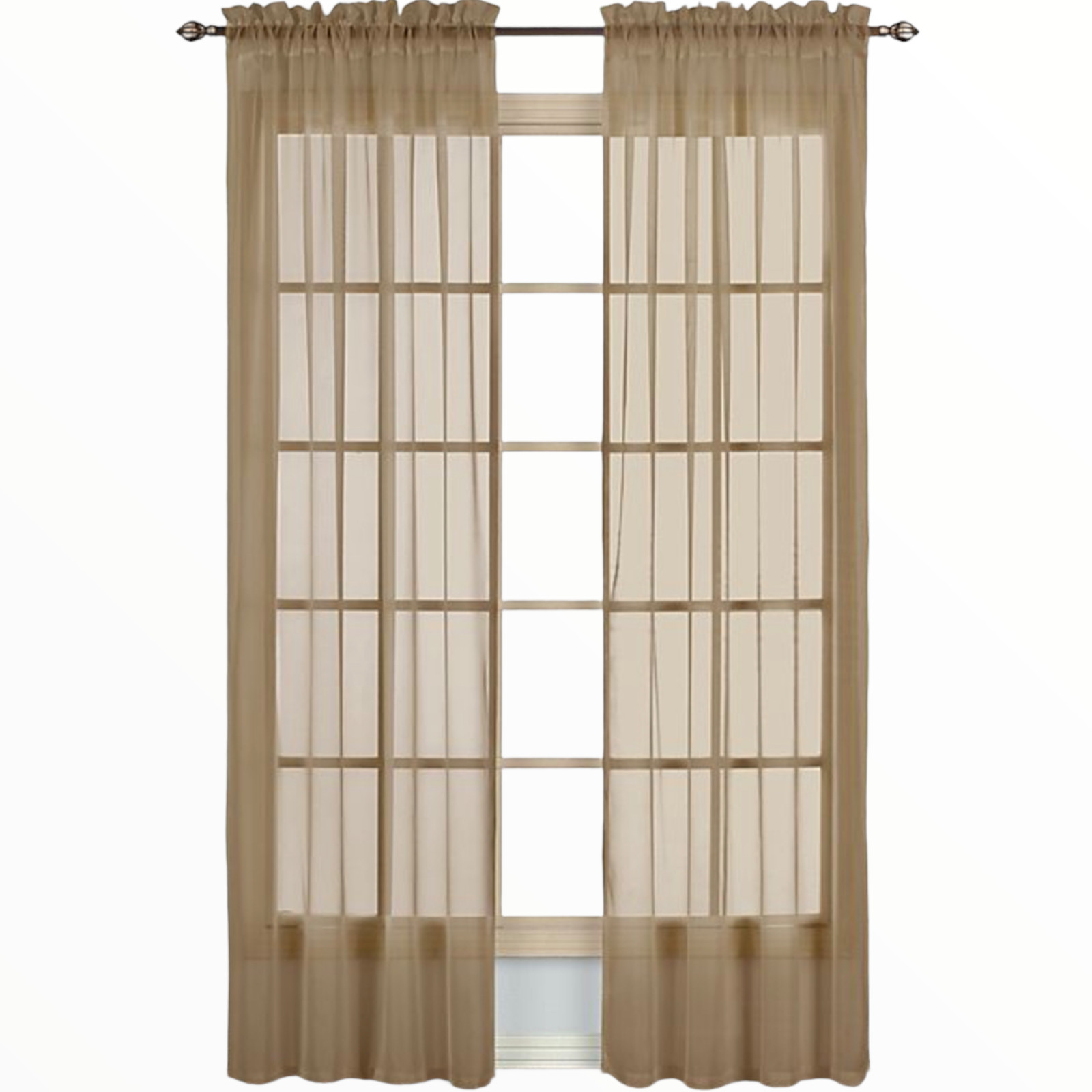 United Curtain Monte Carlo Window Panels