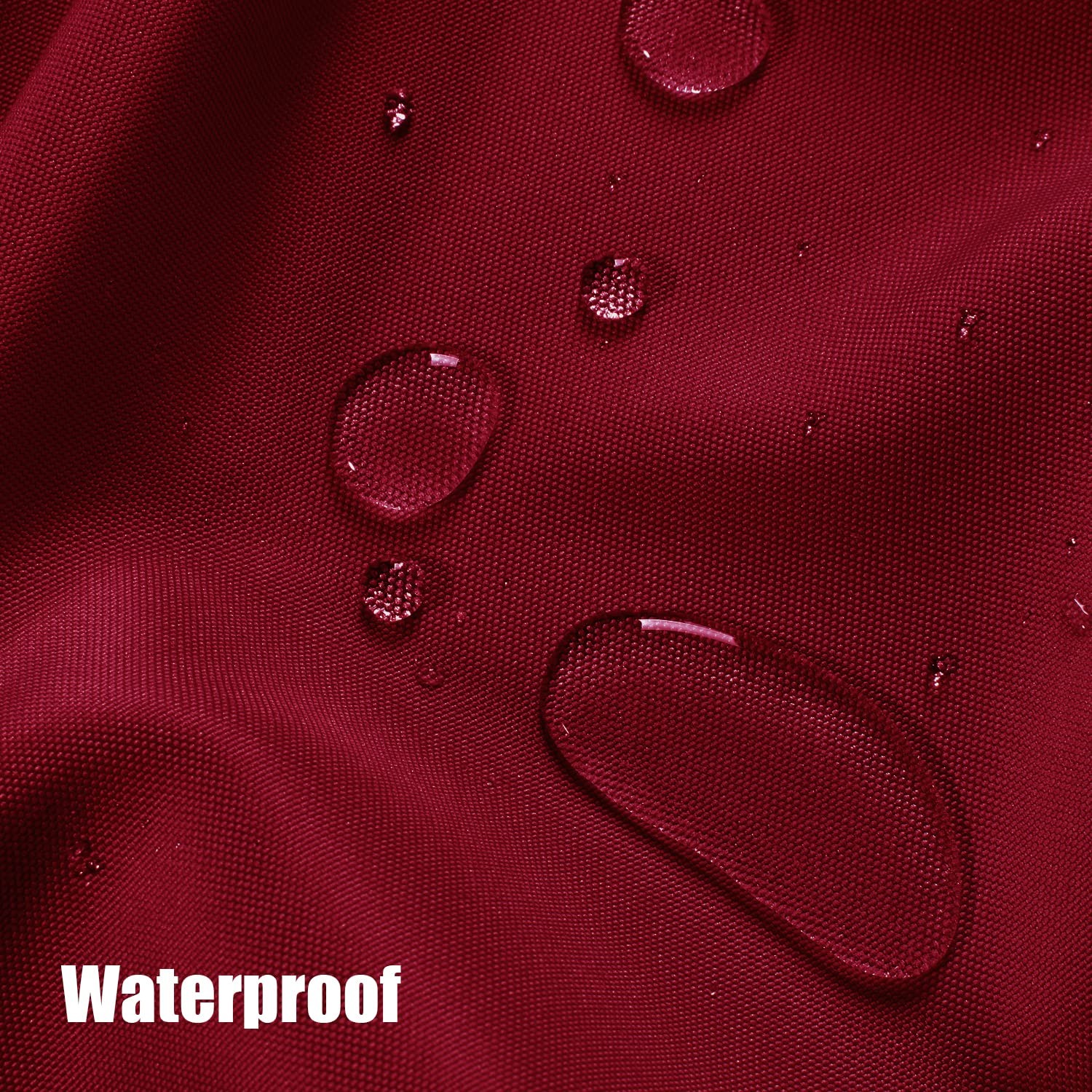 Waterproof Indoor/Outdoor Curtains for Patio Thick Privacy Grommet Curtains f…