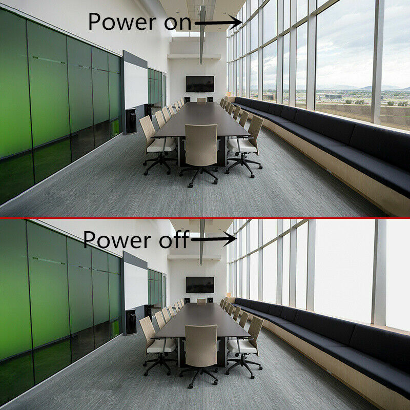 A4 White PDLC Smart Film Electrochromic Film Switchable Glass Vinyl 210x297mm