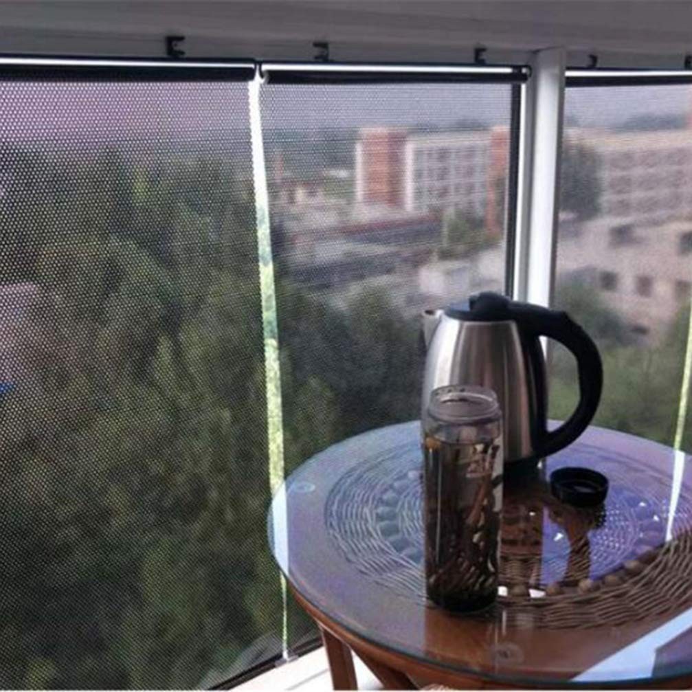 1PCS Temporary Blind Shade with Suction Cups Portable Window Cover Curtain fo…