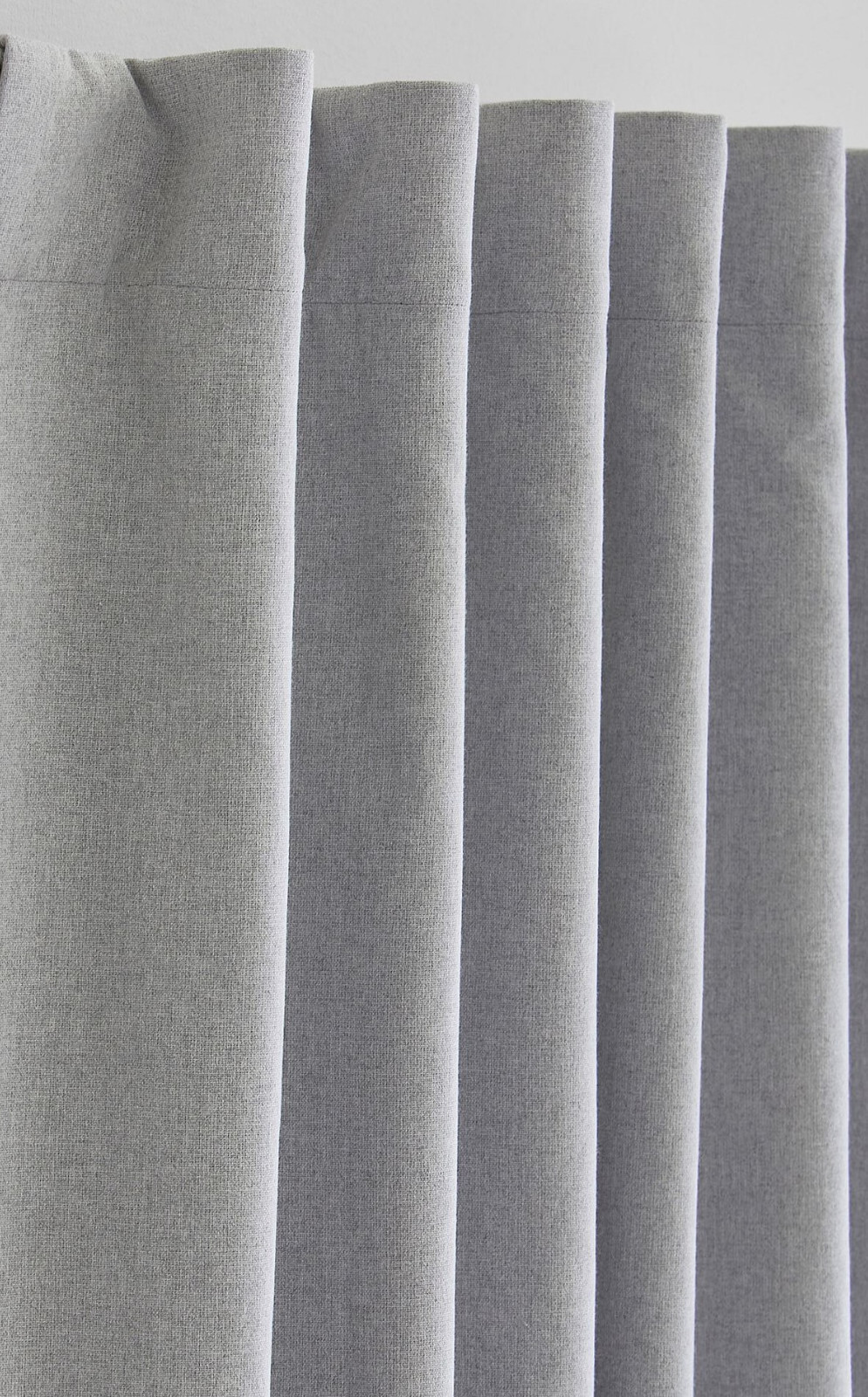 Pottery Barn Teen Colorblock Blackout Curtain Drape Panel Lt Gray/Dk Gray New