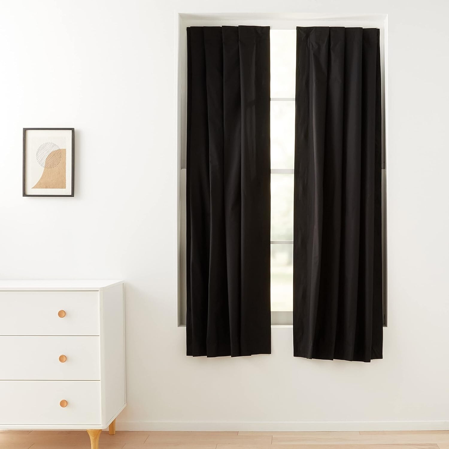 Customizable Portable Blackout Curtain Shades – Privacy, 2-Pack with Travel Bag