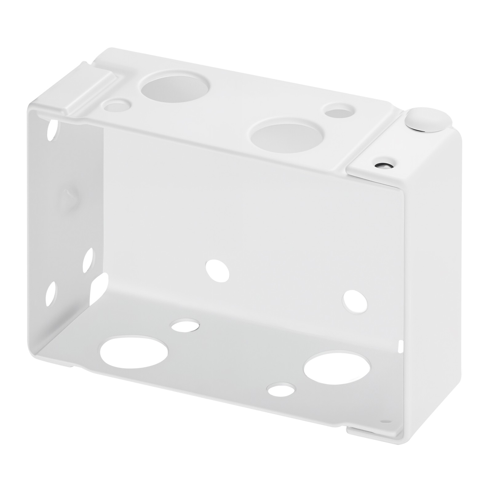 Uimoso Box Mounting Brackets for Window Blinds, 2 Pieces, White