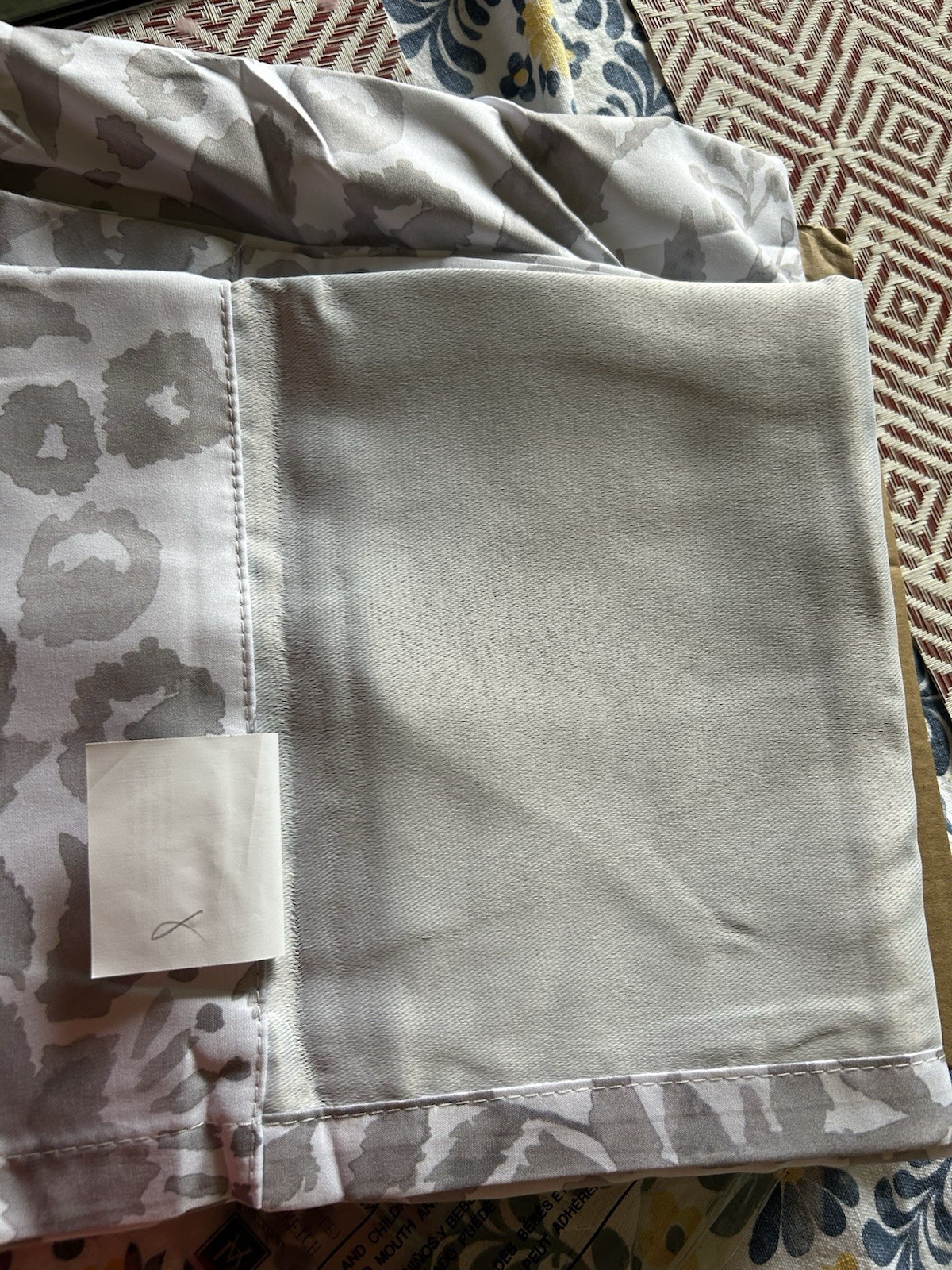 Lined Valance Double Layer Thermal Insulated Room Blackout 52”L X 24”