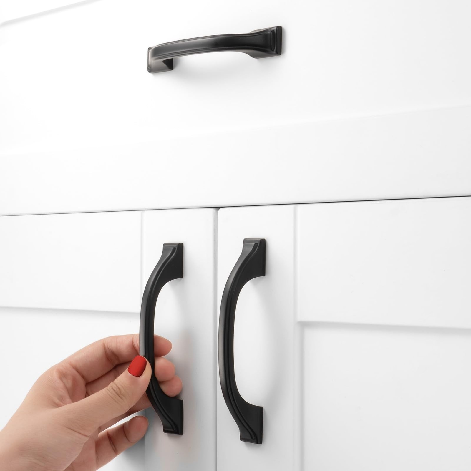 30 Pack Matte Black Cabinet Pulls 3 Inch Black Cabinet Handles Black Hardware…