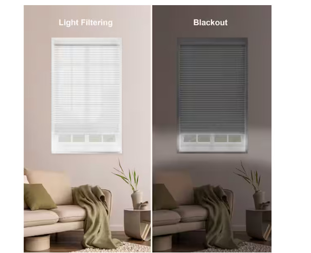 Home Decor Collection Cordless Blackout Cellular Shade ( SELECT YOUR OWN SIZE )