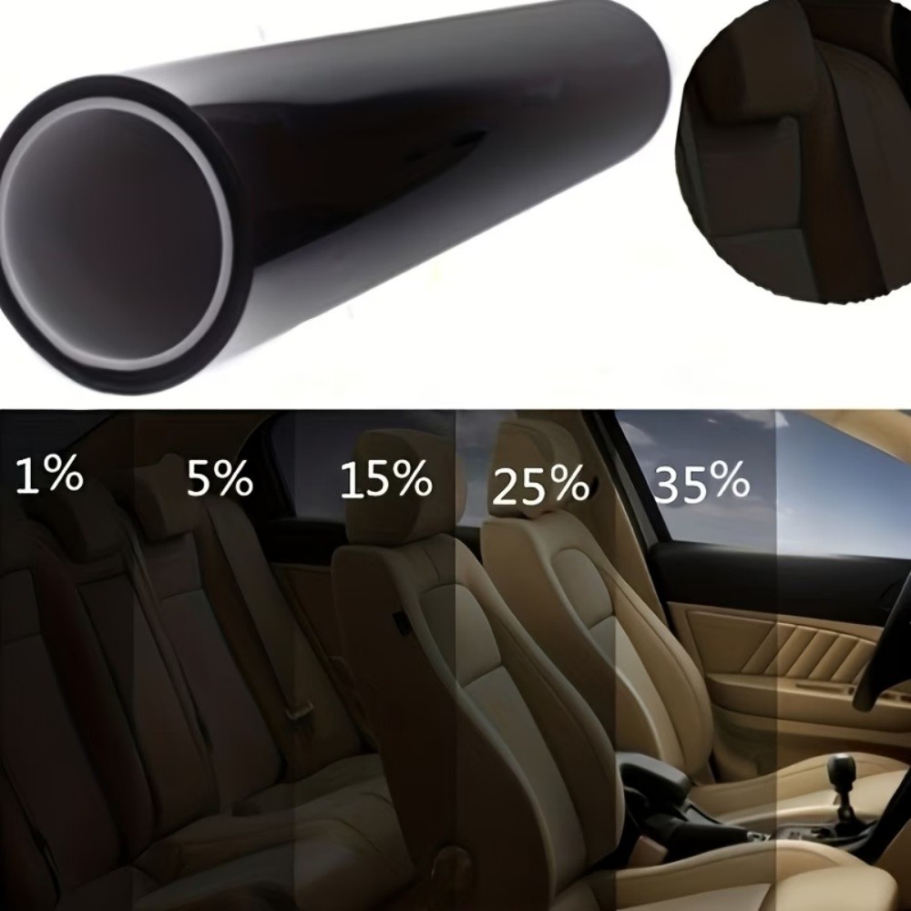 20″x16FT Car Window Tint Film- 5%/35% VLT for Car, Home & Office Privacy Film