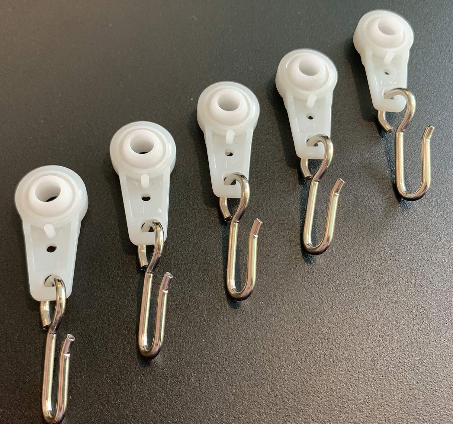 Room/Dividers/-Mounted Drapery Track Roller Hooks -Ball Bearing Carriers