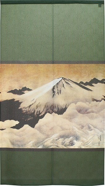 Made in JAPAN Japanese Art Noren – Home Decor & Window Curtain 85x150cm Mountain