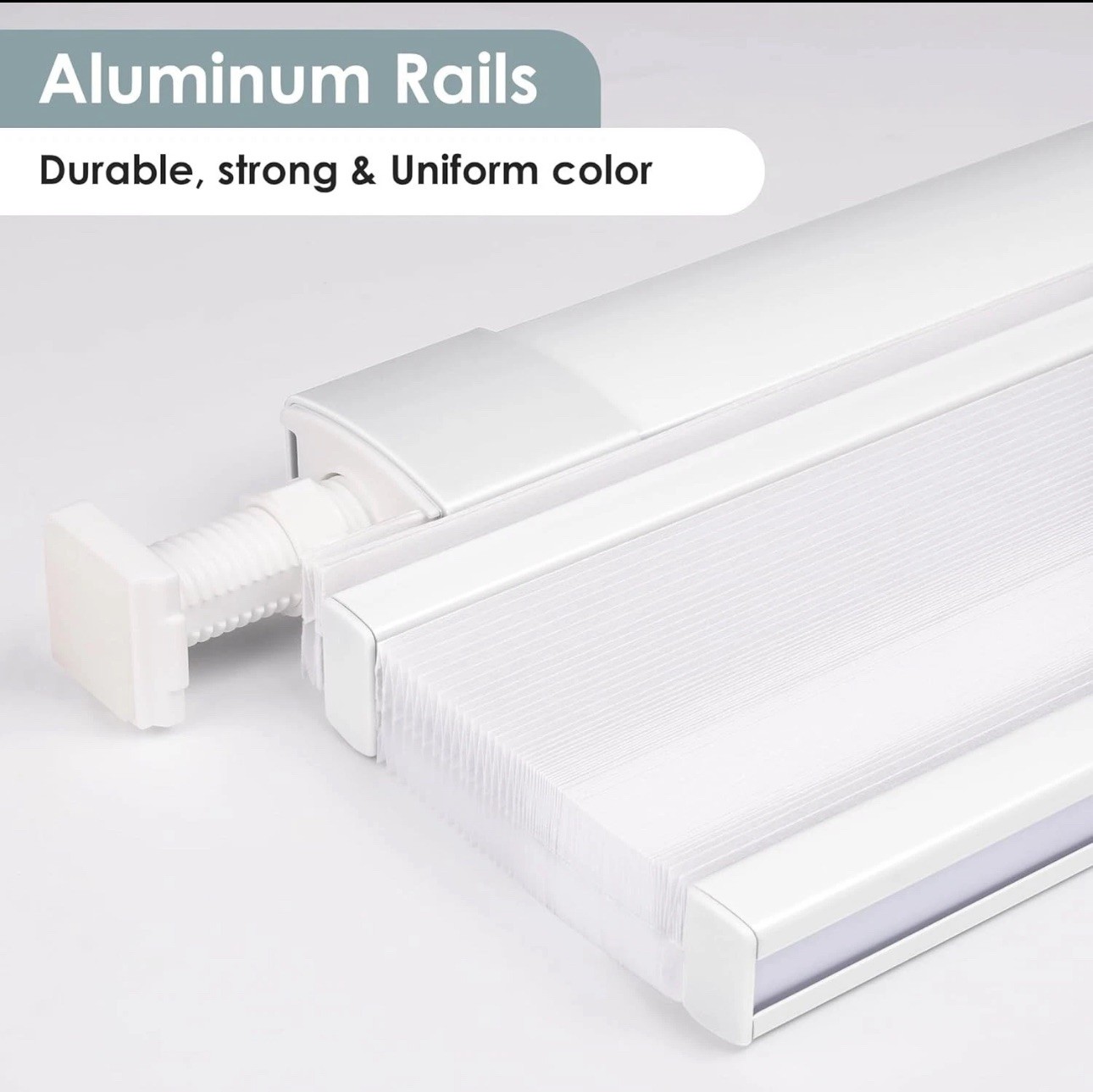 LazBlinds 36×64 No Tools No Drill Cordless Cellular Shades, Top Down Bottom Up