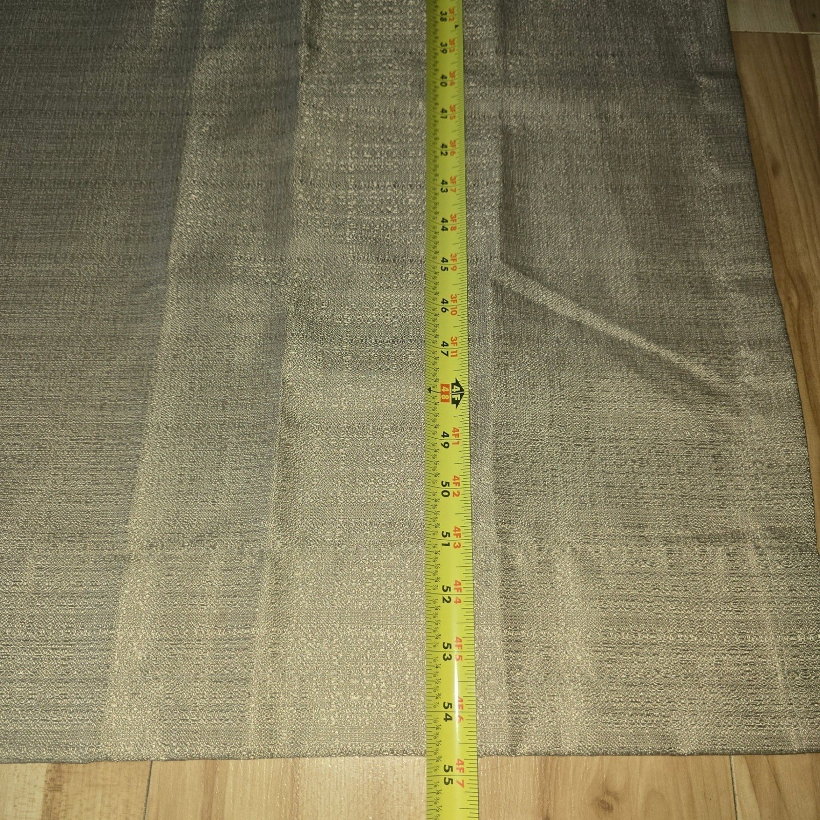 Two Room Darkening Window Curtains Beige in Color 55″ x 41″ – 2 Available