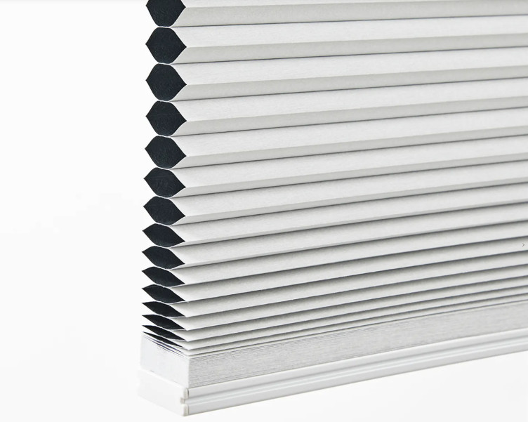 METechs 1.5″ Blackout White Cellular Blinds Anti-Thermal Bottom Up Shades