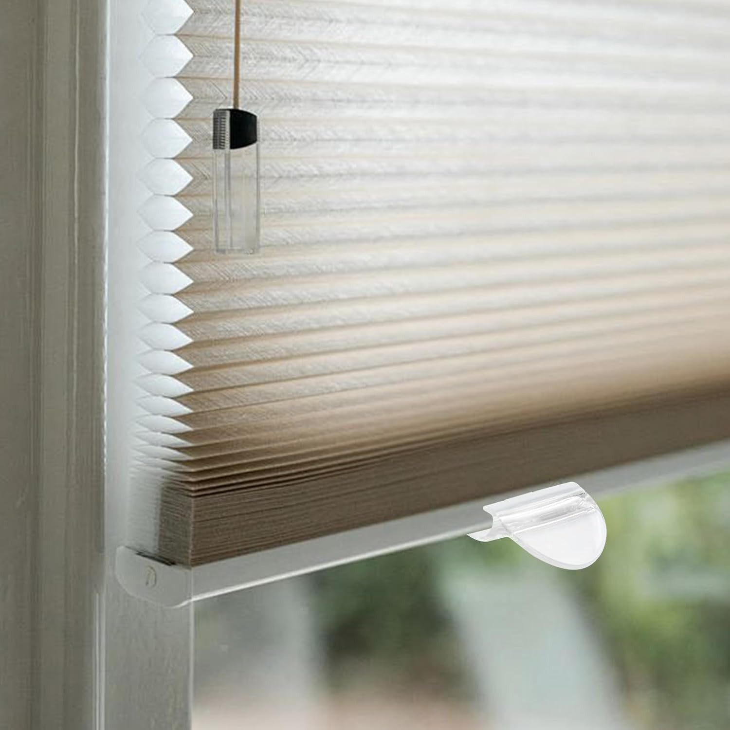 Blind Cordless Handles,Cordless Honeycomb Shade Lift Handles Blind Pulls Replace