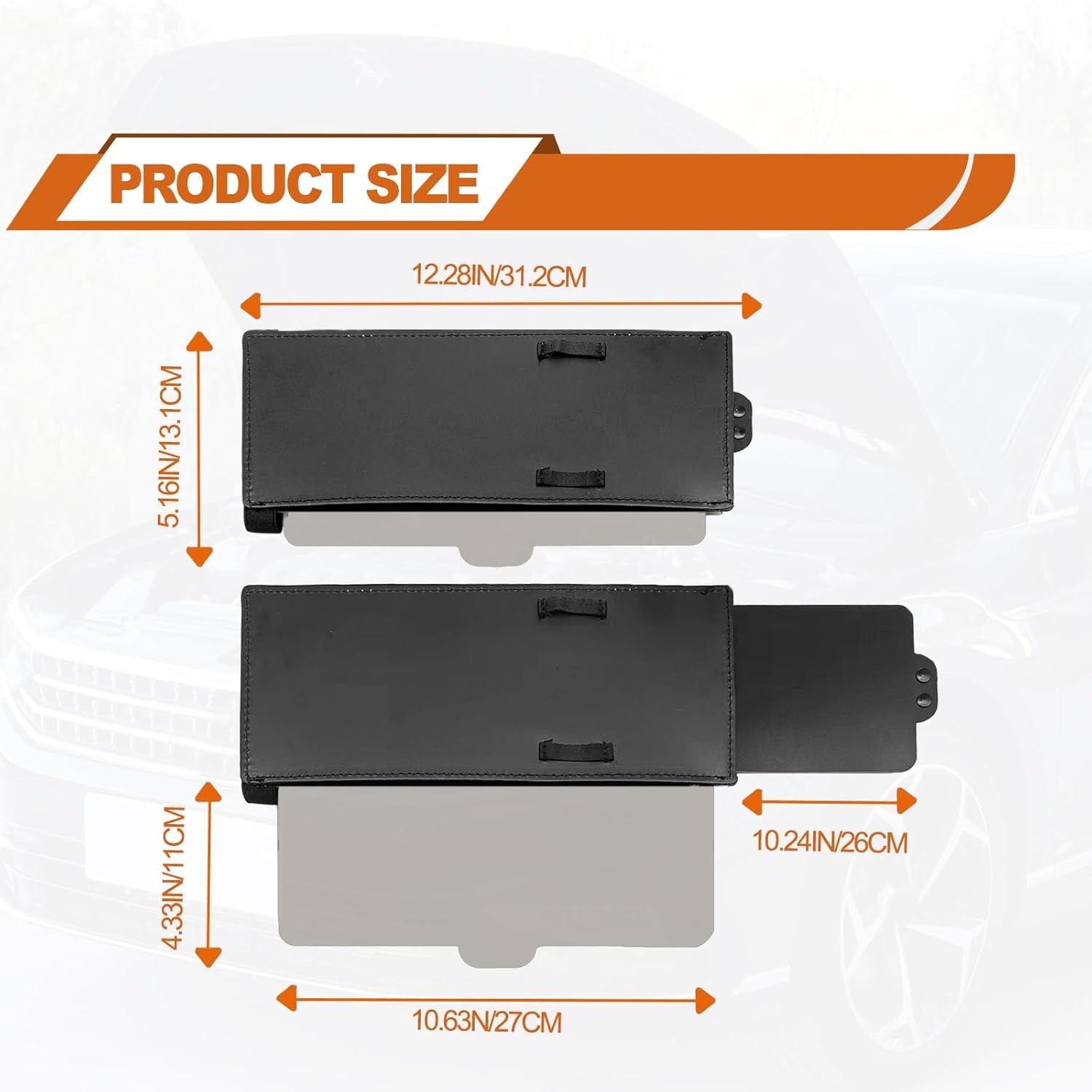 Sun Visor Extender for Cars, Universal Sun Visor Anti-Glare Car Sun Visor Protec