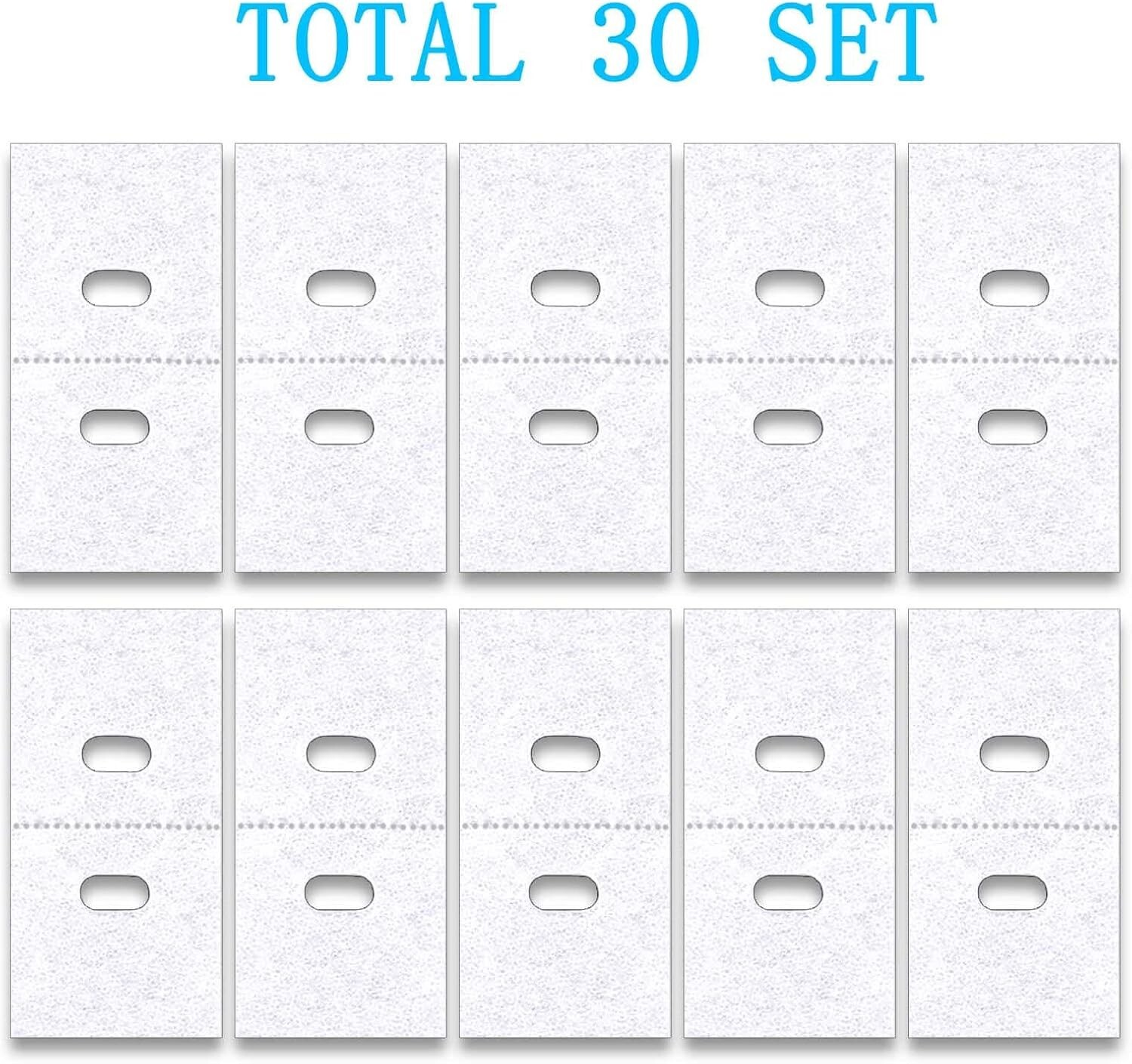 60 Pcs Vertical Blinds Replacement Slats Panels, Vertical Blind Repair Tabs Kit
