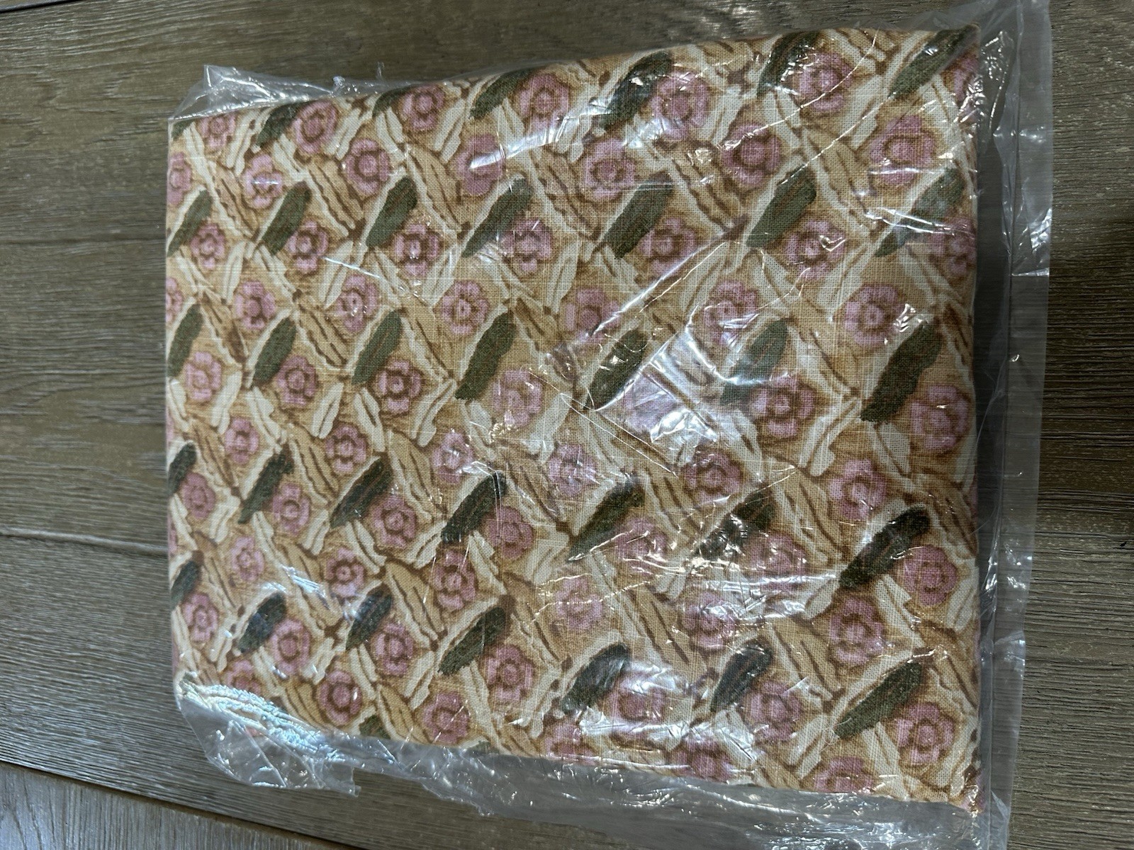 West Elm Pierce and Ward Floral lattice Curtain 48×108 Mahogany Rose