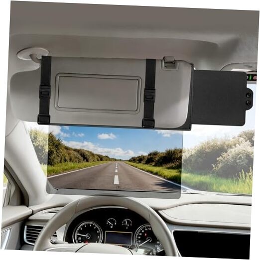 Sun Visor Extender for Car (Polarized, UV400, PC Lens, Driver Side No Zipper