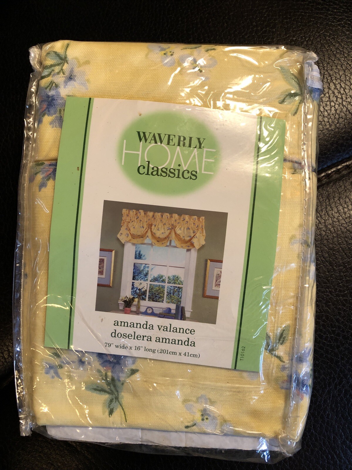 New Waverly Home Classics Fontanelle Buttercream Amanda Valance Floral 79”x 16”