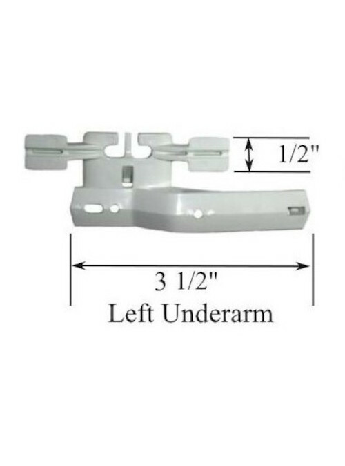 Left Side MASTER CARRIER SLIDE for Kirsch Empire or Superfine Traverse Rods