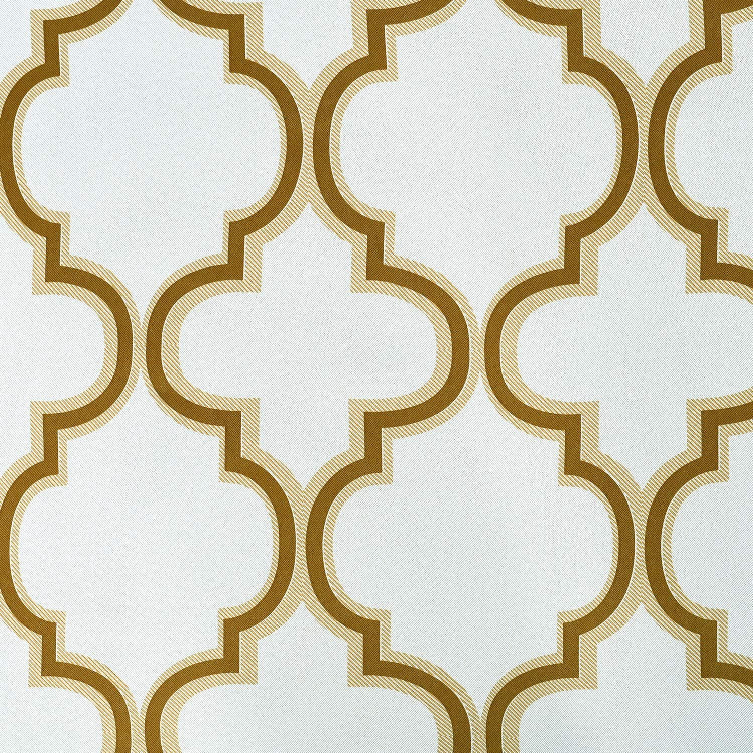 Bohemian Trellis Quality Soft, Insulated, Thermal, Woven Blackout Grommet Printe