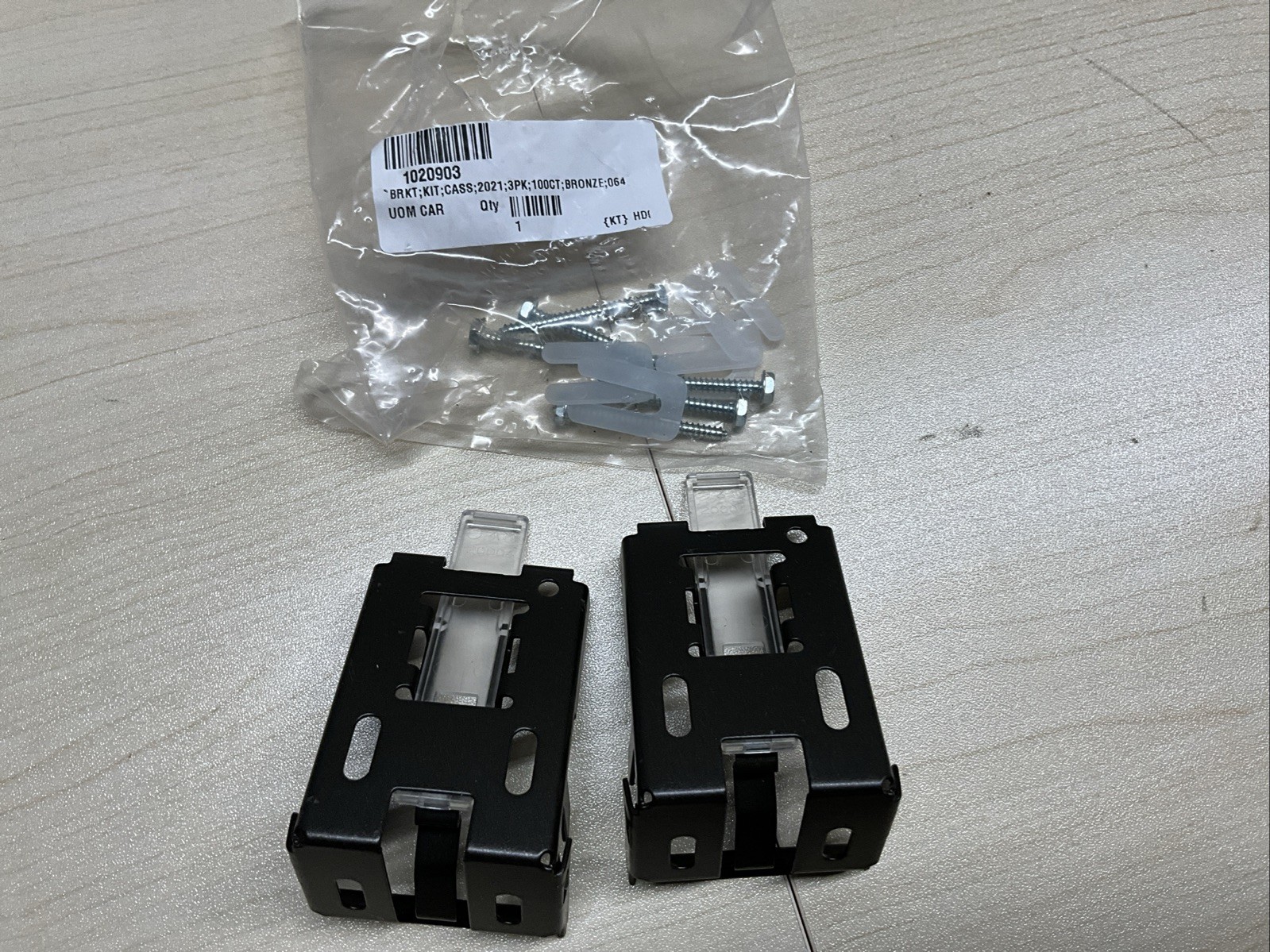 Hunter Douglas Blind Parts (2) Brackets Bronze 1020903 2021