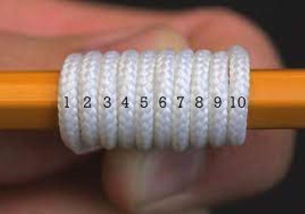 100 feet 1.2 mm Alabaster color Lift Pull String Cord for Window Blinds & Shades