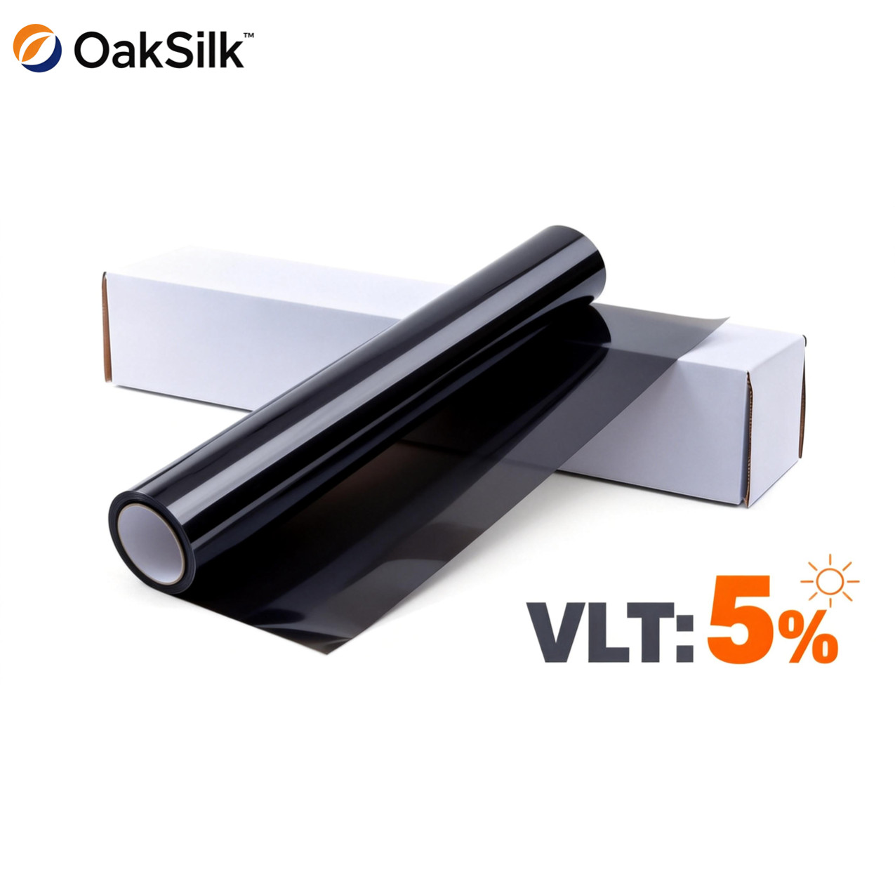 2-Ply 40″x100′ FT Window Tint Film Roll Choose Shade 5% 15% 20% 35% VLT OakSilk