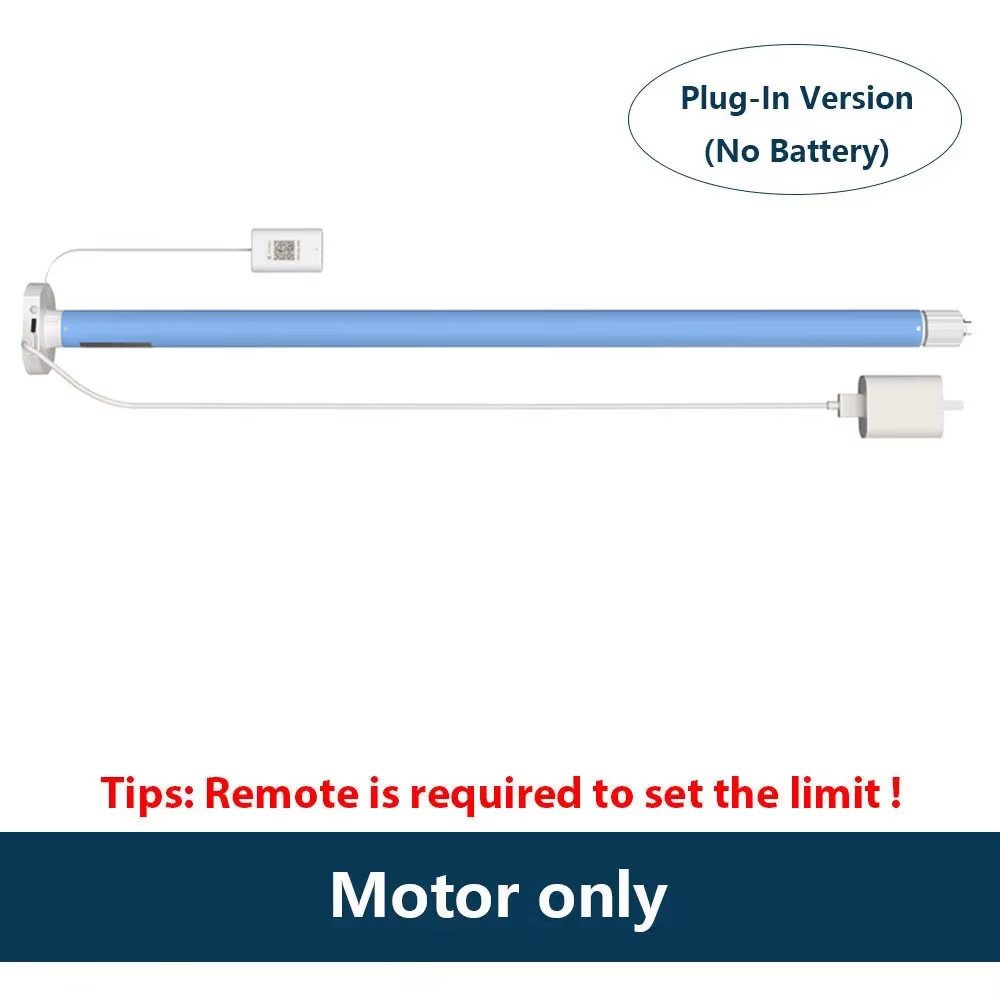 Matter WiFi Smart Roller Shade Blinds Motor Plug-In for 17 25 28mm Tube Alexa Ho