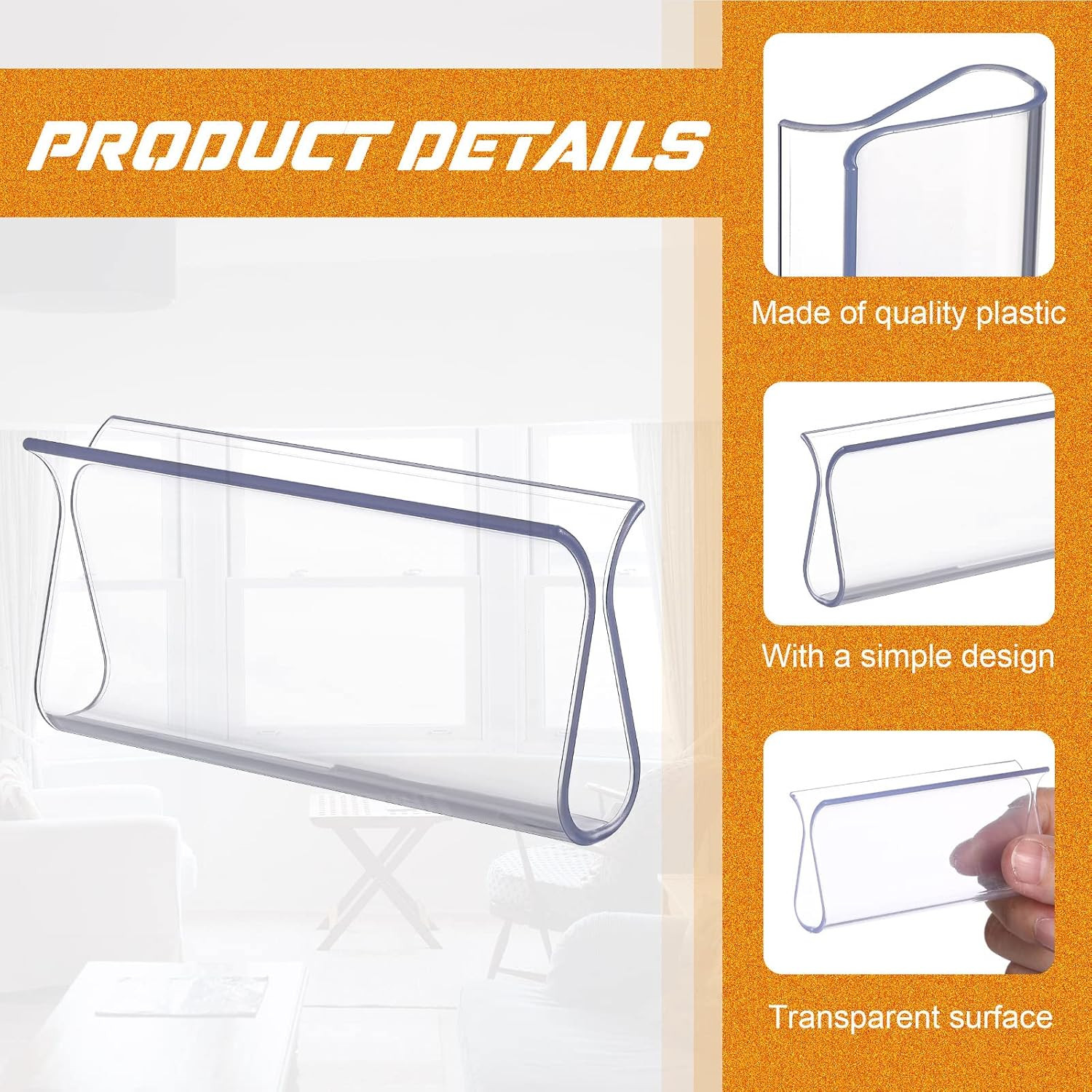 Shade for Roller Pull Down Roller Shades Handle Blinds for Windows Grips Plastic