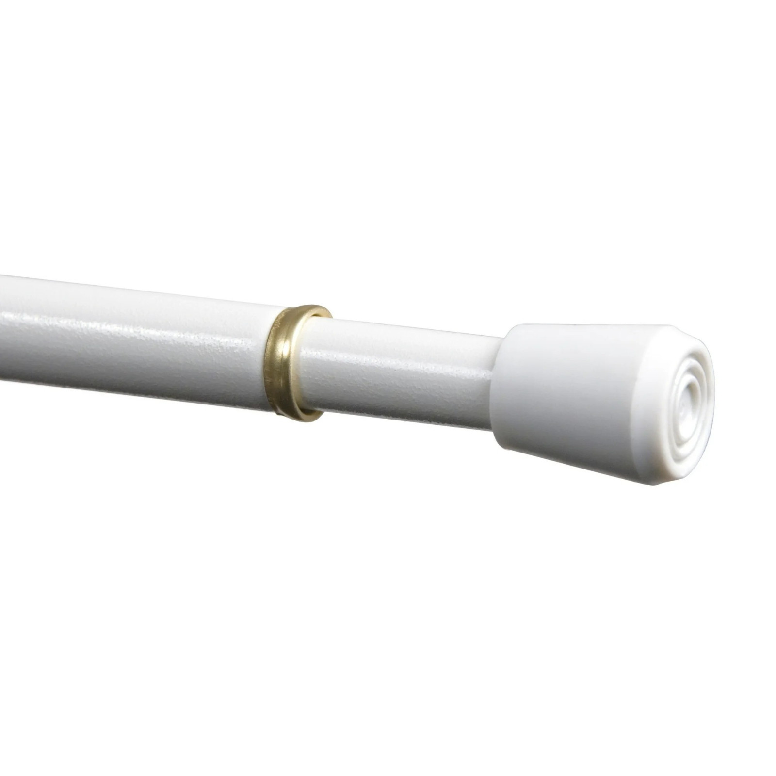 (2 pack) Mainstays 7/16″ Adjustable Tension Curtain Rod, 28-48″, White