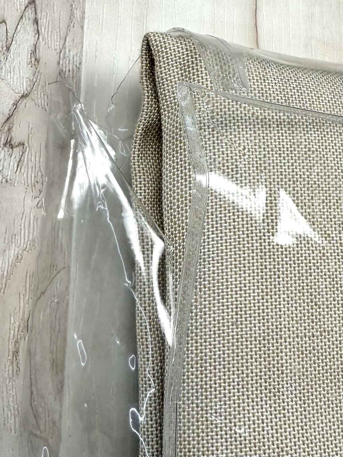 POTTERY BARN Sunbrella Solid Outdoor Grommet Drape Curtain Panel Tan 50×108 NIP