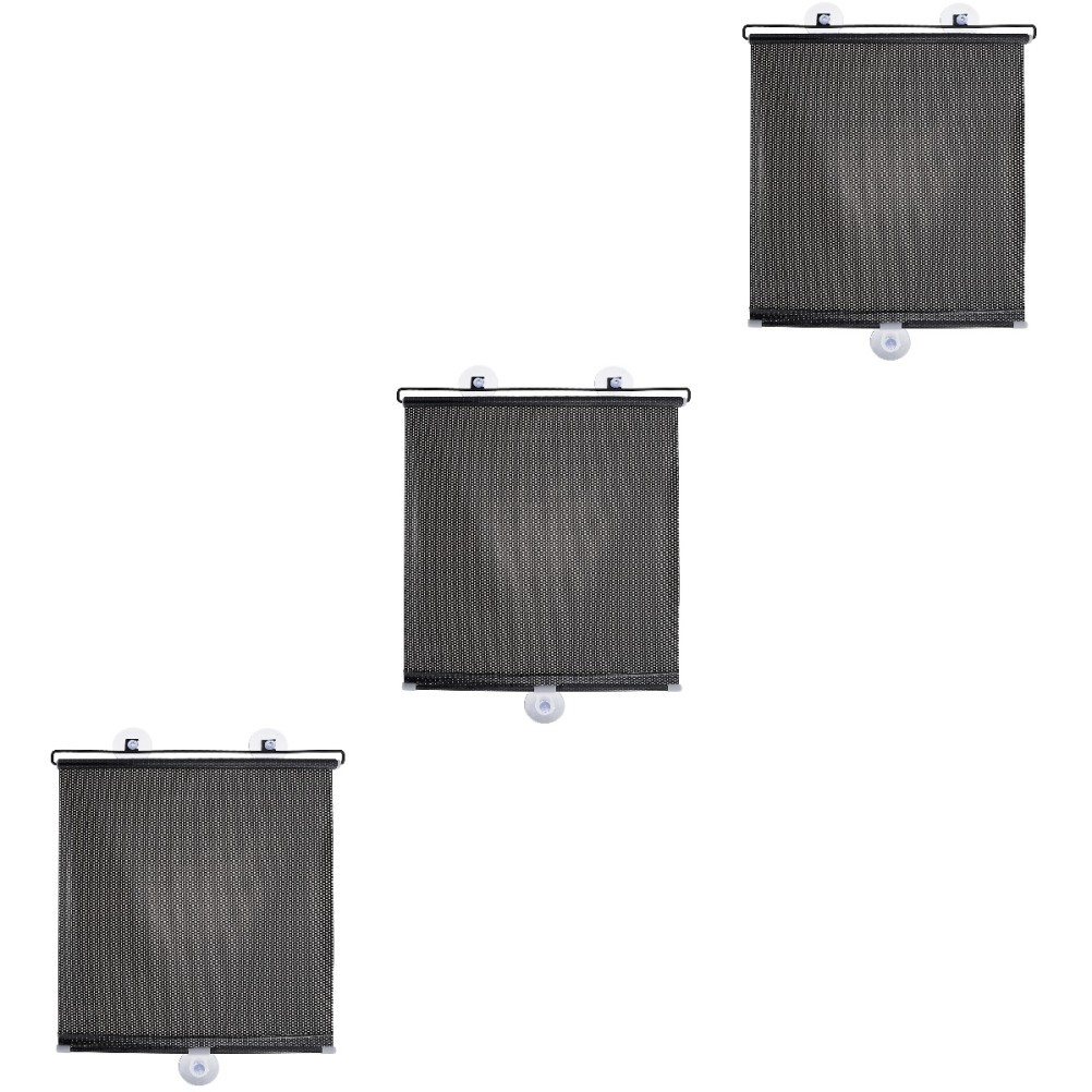 3 Sets Suction Cup Sun Shade Shades Curtain Balcony Sunshade Temporary Window