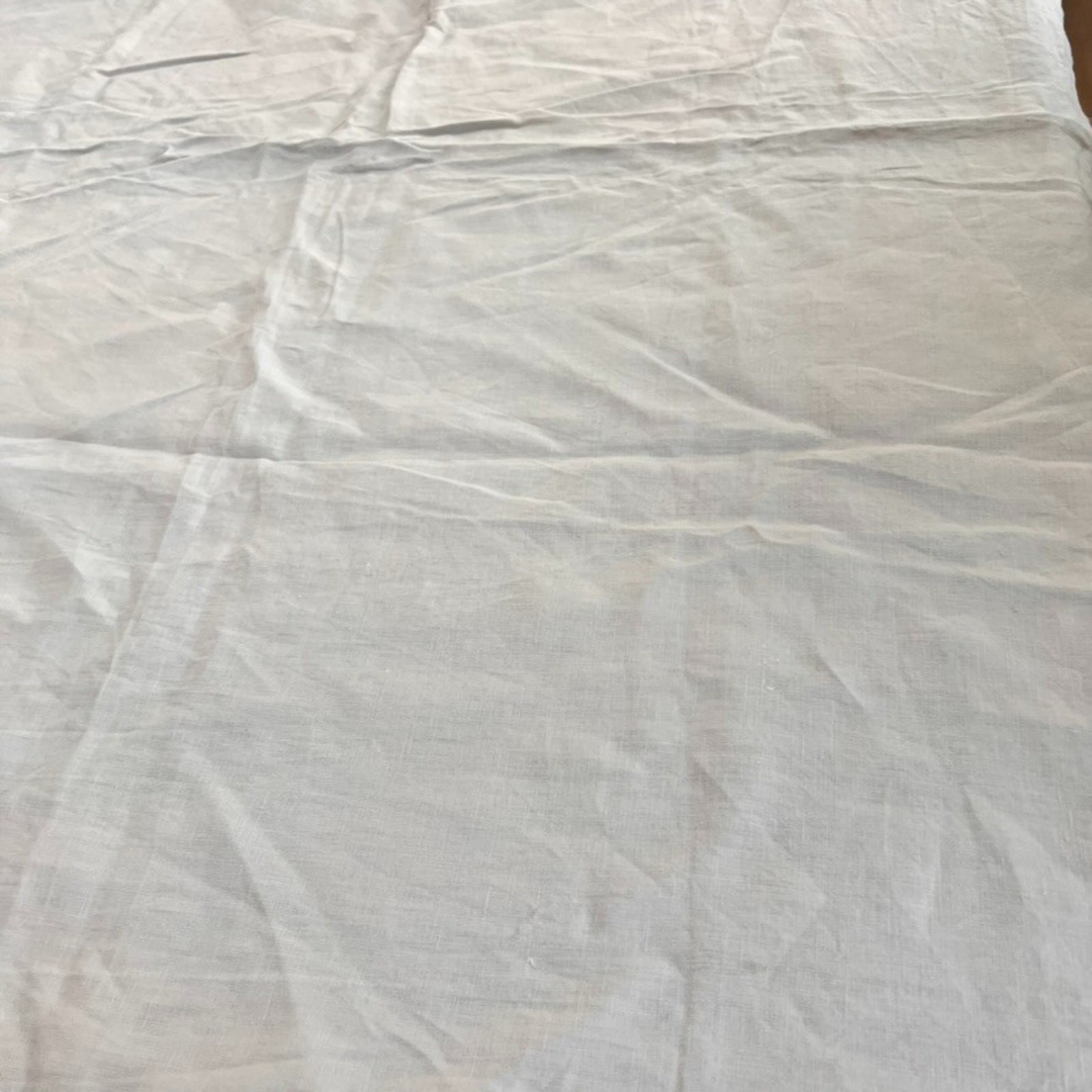Unbranded Single Curtain Panel 55 x 86″ Rod Pocket Light Gray Linen