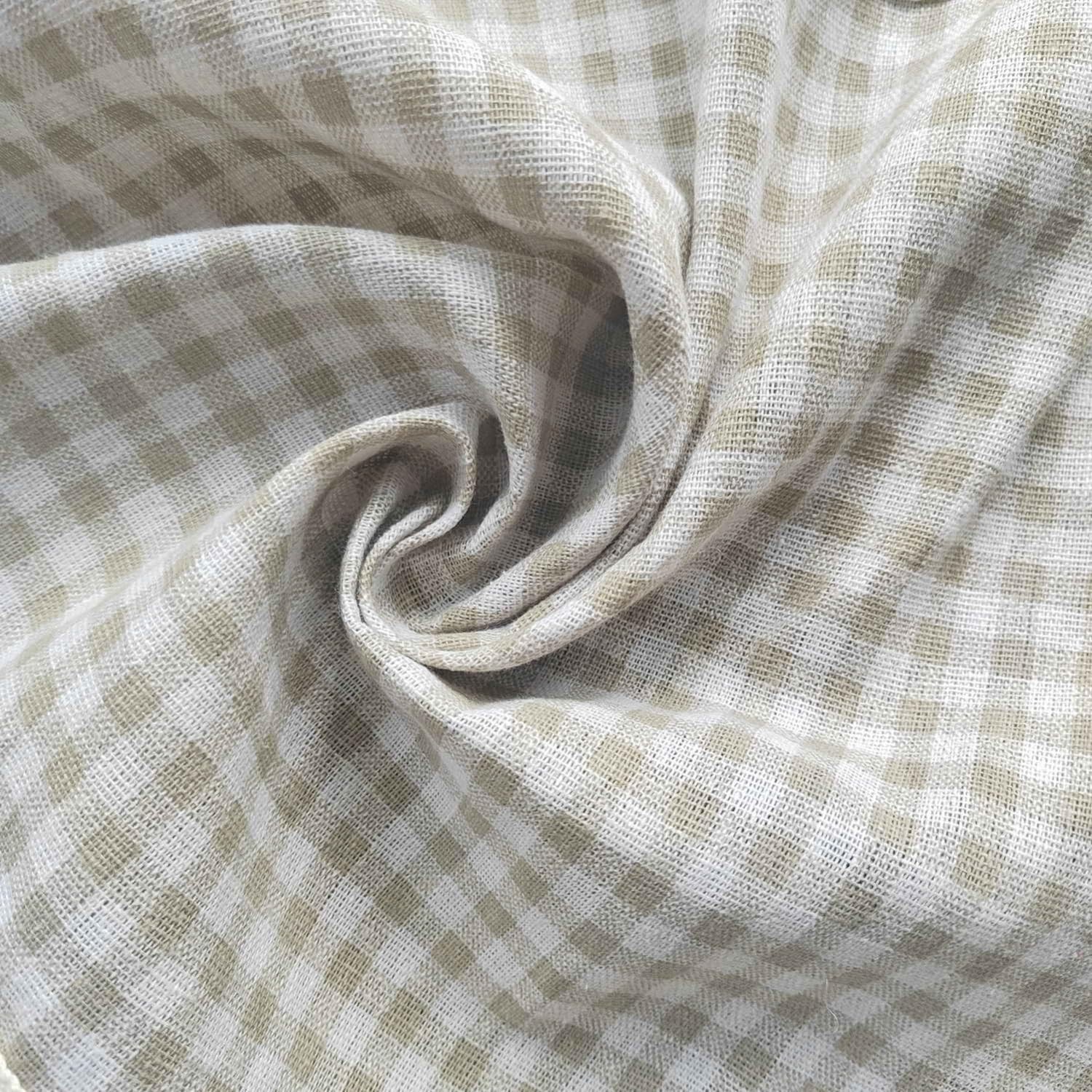 Vintage Buffalo Plaid Valance Stitching Crochet Kitchen Short Curtain Tier Li…