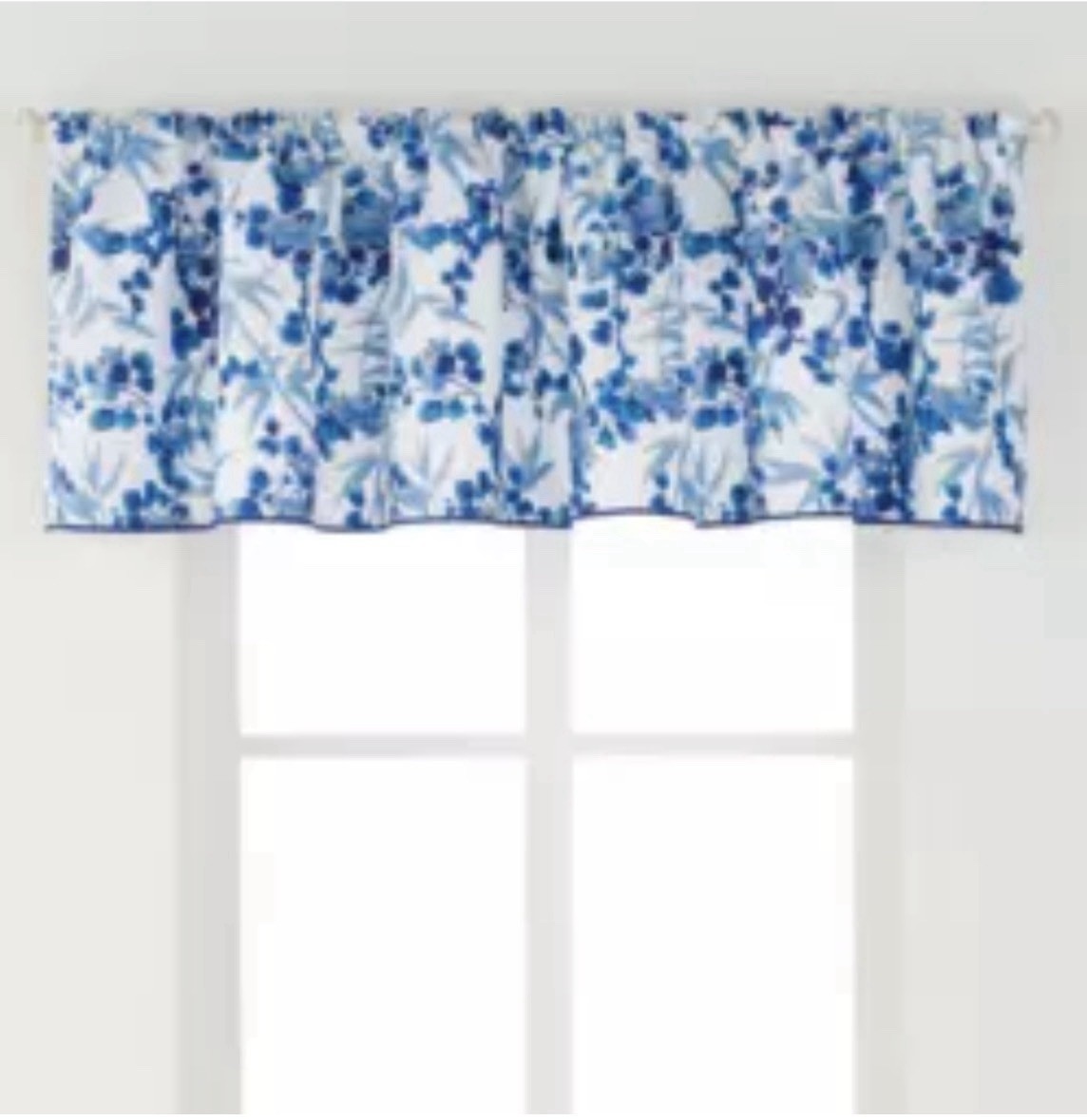 CHAPS Home Mandarin Garden Window VALANCE NEW