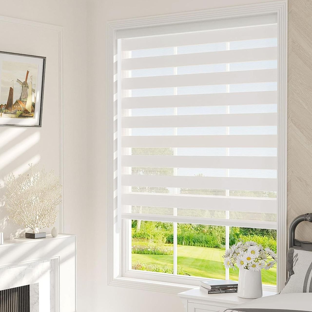 Blind Wand 2 Pcs Window Blinds Rods with Hook Detachable Blind Wands Vertical…